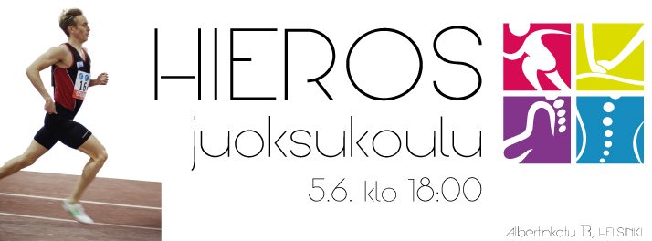 Juoksukoulu 5.6 – Hieroksen Avajaisviikonloppu